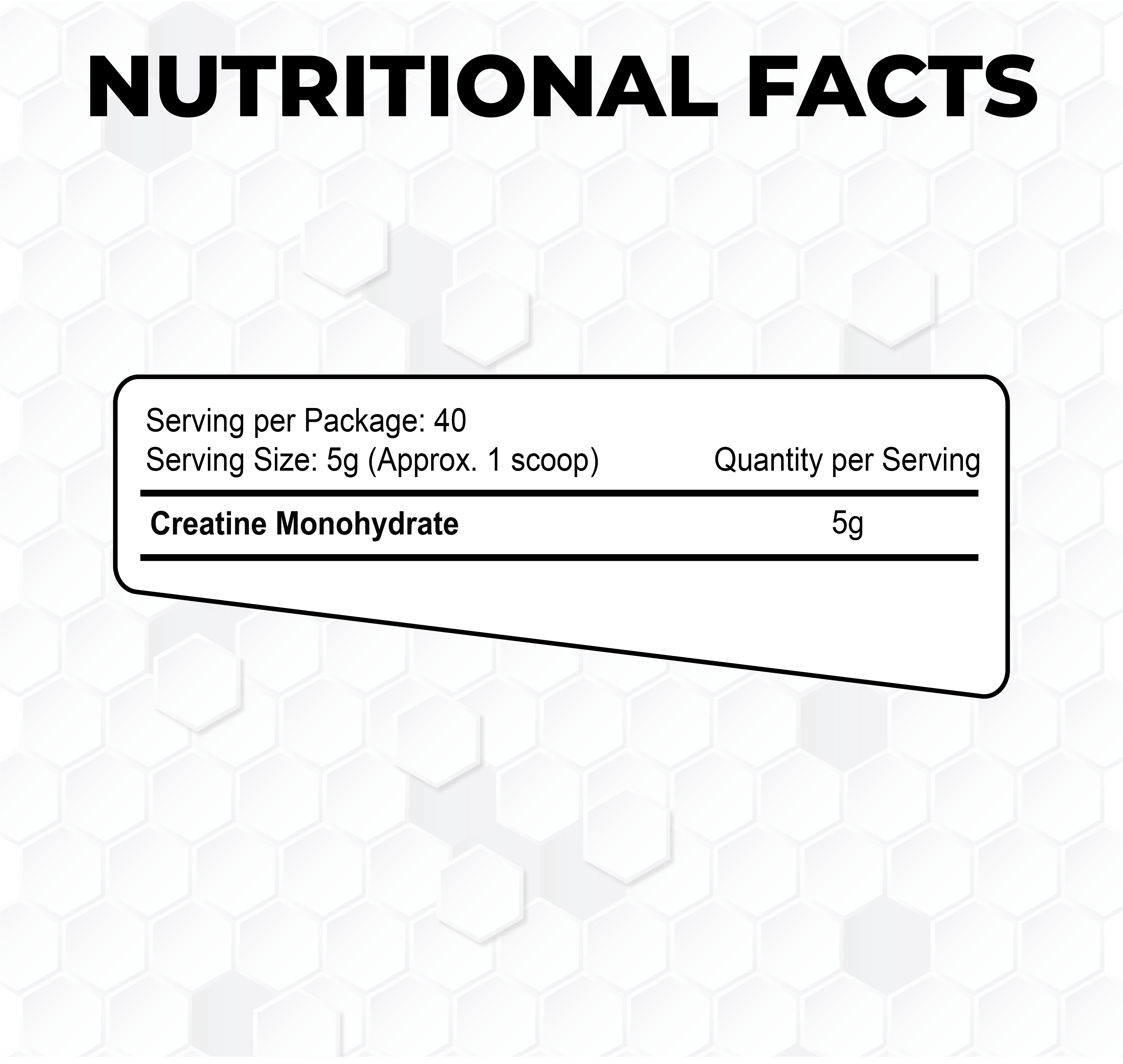 Creatine Monohydrate Ingredients