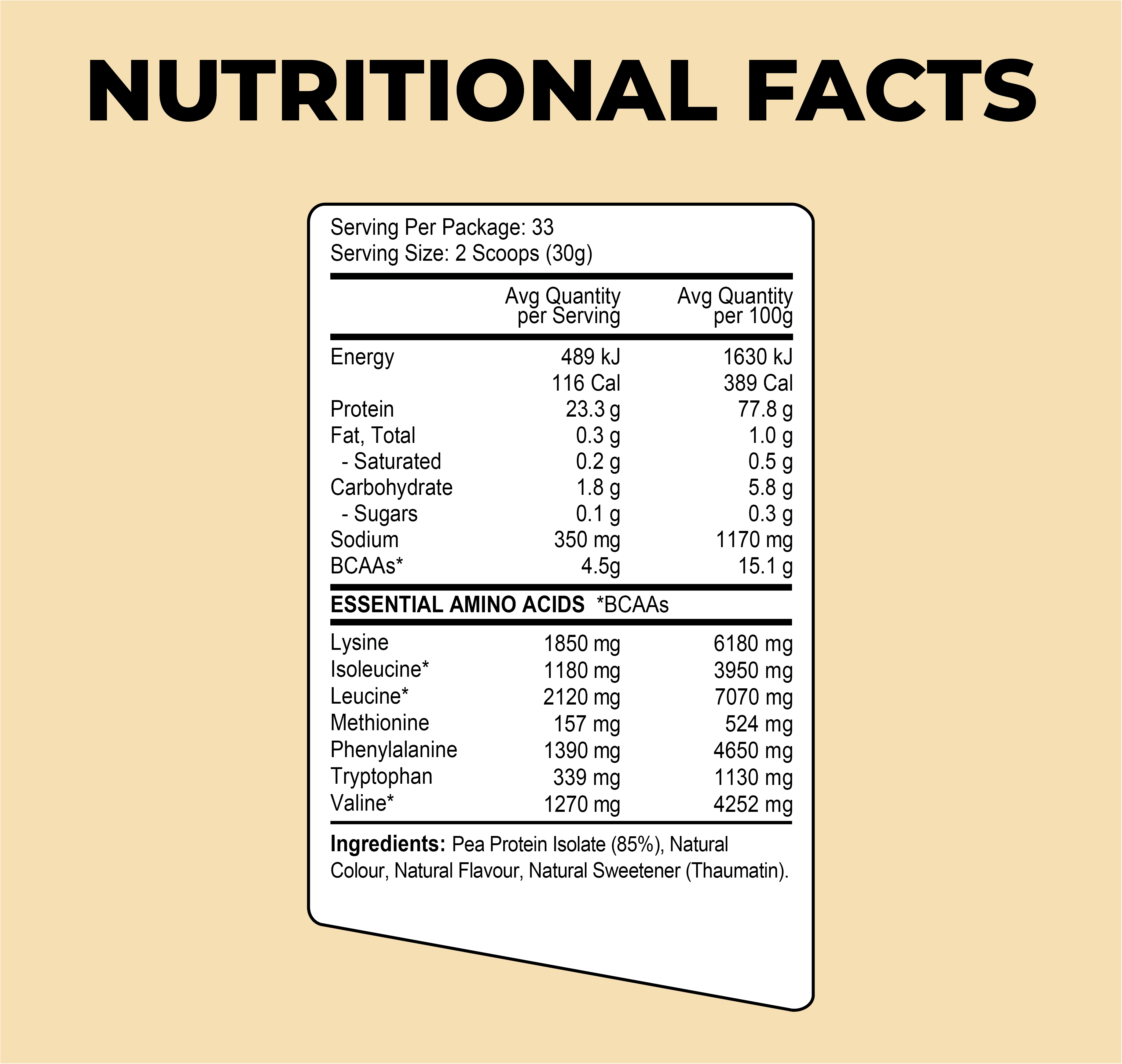 Pea Protein Powder