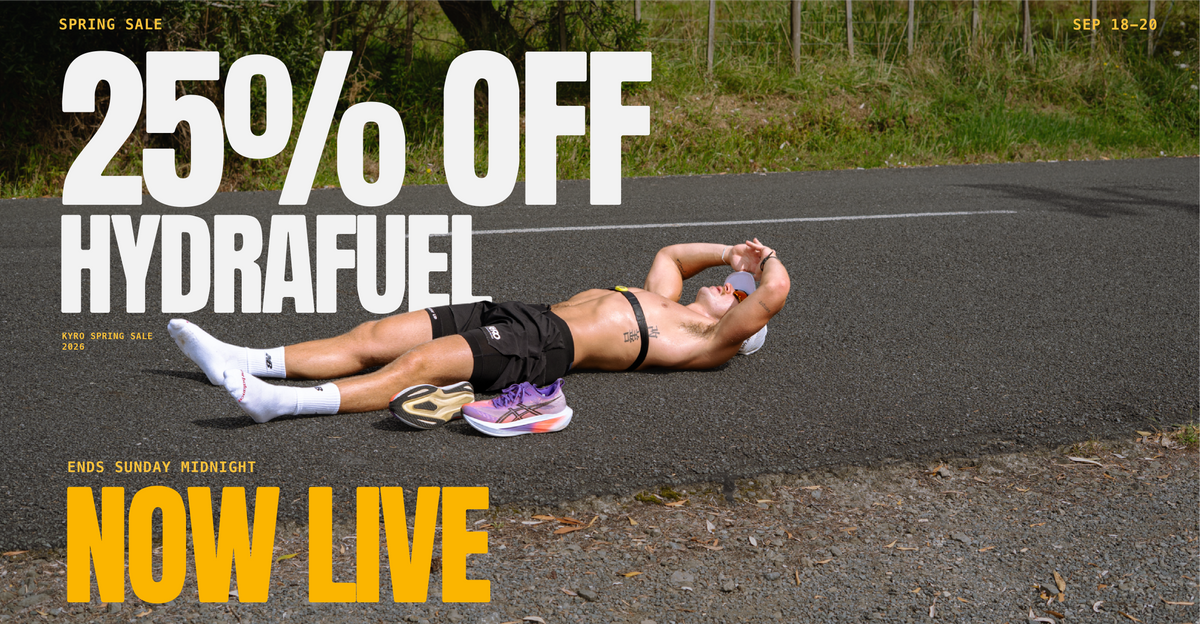 KYRO ATHLETE RESTING AFTER TRAINING