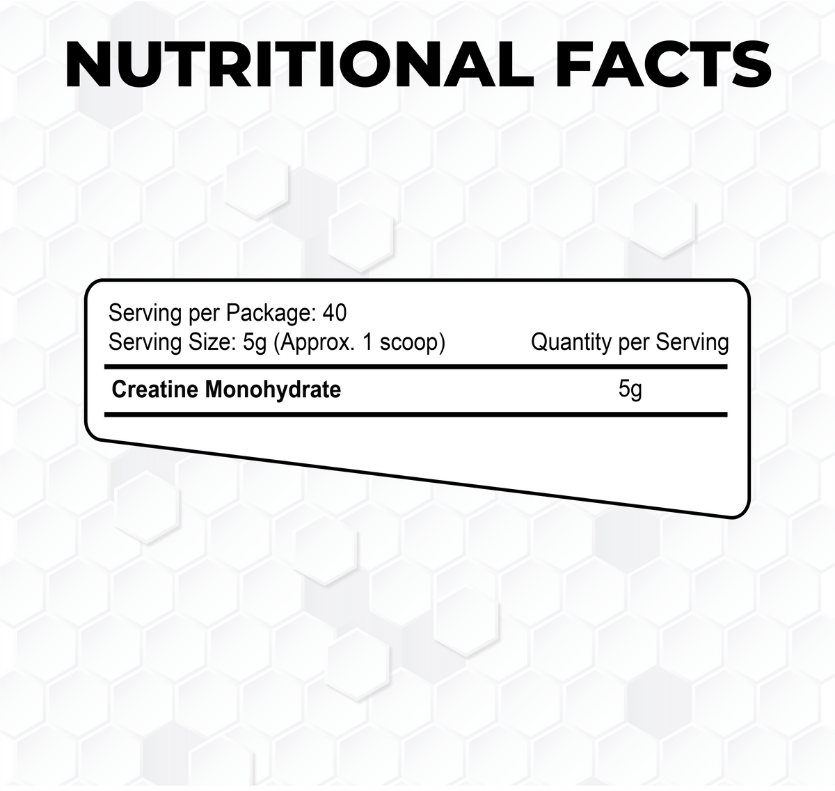 Creatine Monohydrate Ingredients