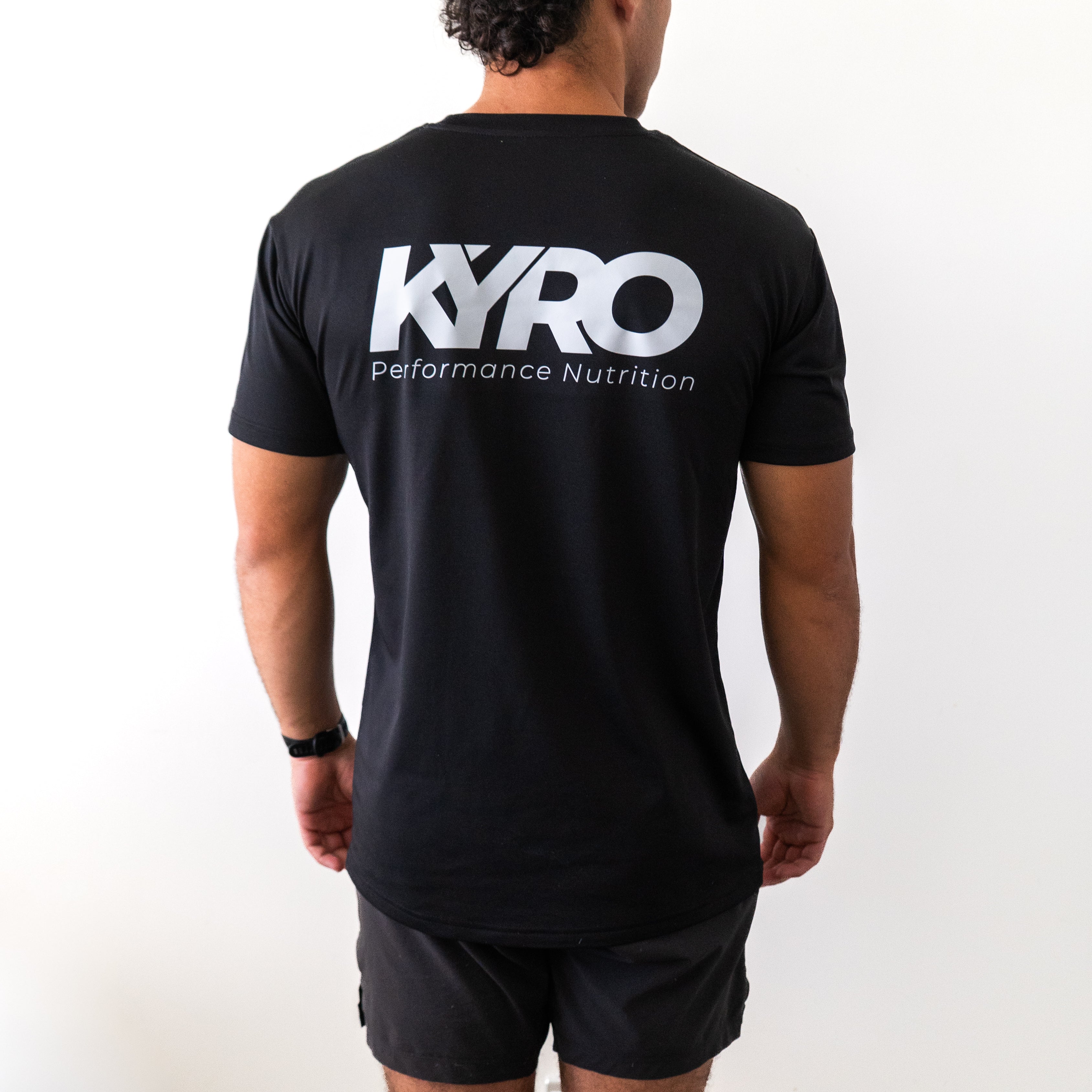 Active tee, back view