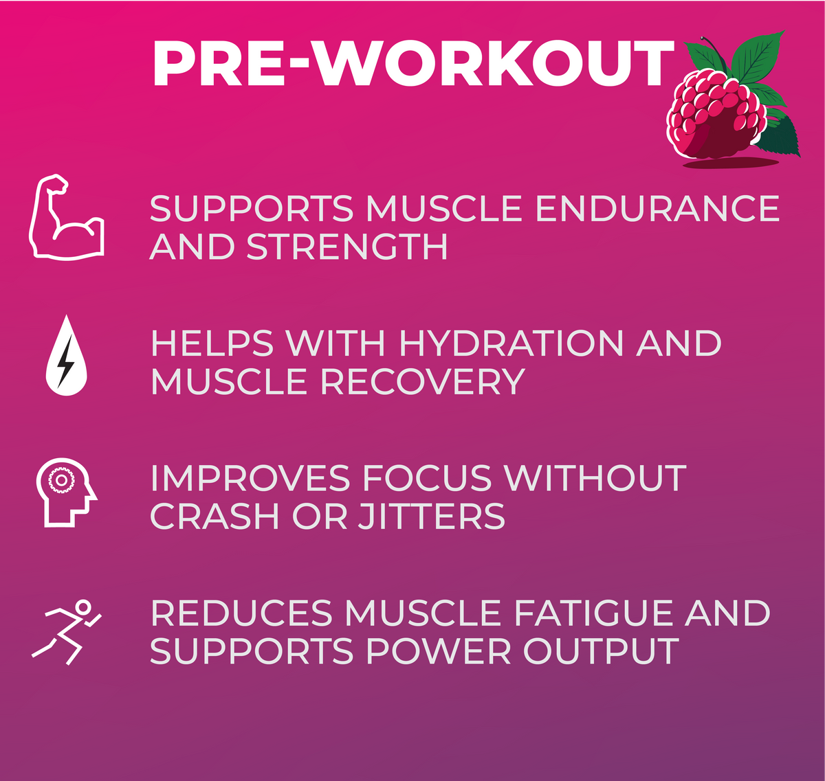 Pre-Workout Benefits