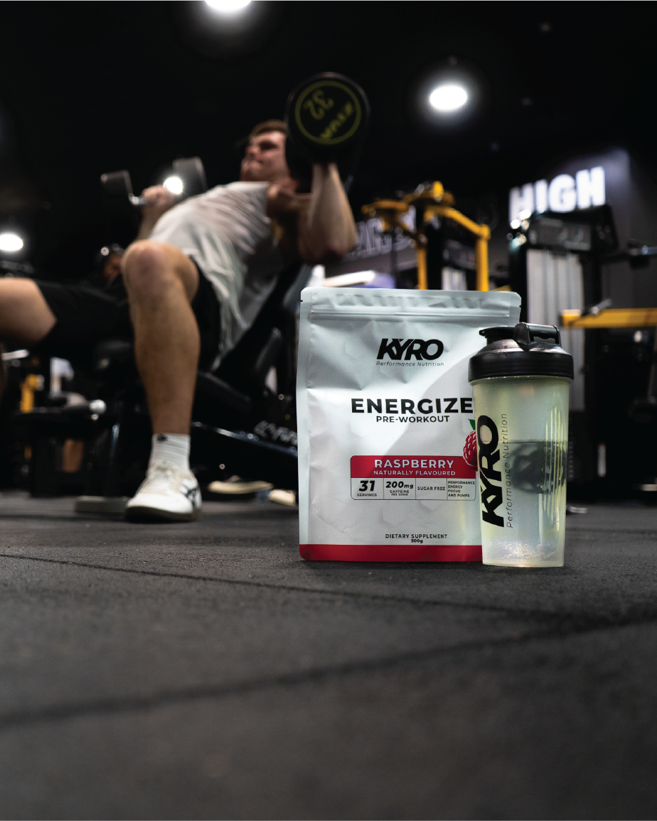 Energize - Pre Workout at gym