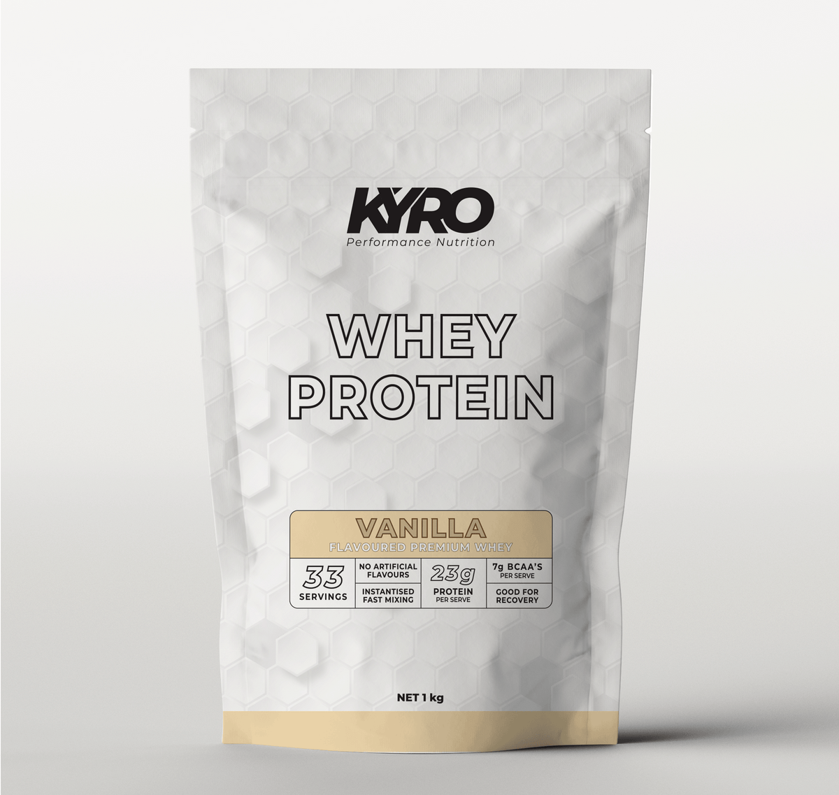 Whey Protein Vanilla, 1kg, 33 servings