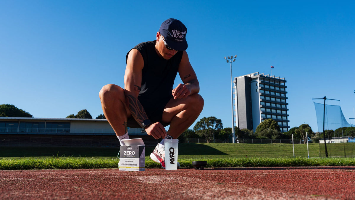 KYRO ATHLETE RESTING AFTER TRAINING